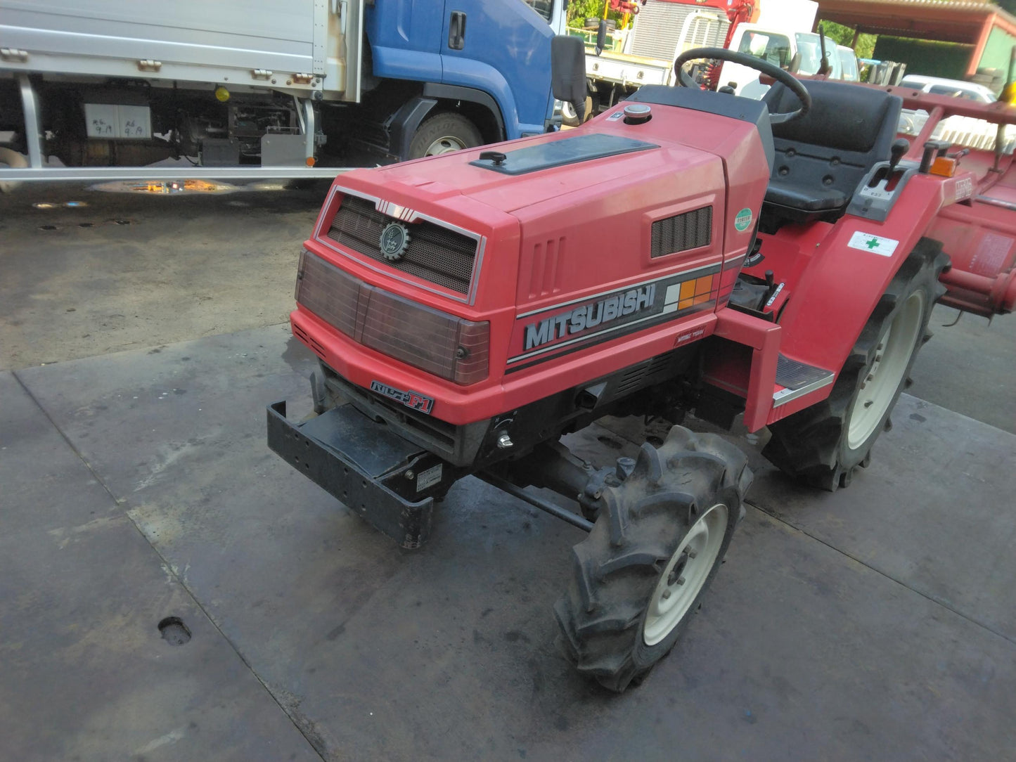 三菱　トラクター　MT16D　Mitsubishi　ロータリー　P1203s【動作確認済】　（中古）