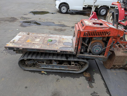 運搬車　四国製作所 クローラ型 X200最大約7.5馬力　不動（中古）　