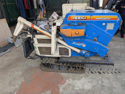 ハーベスター　イセキ 　HMD800　ディーゼル　自走式脱穀機【動作確認済】（中古）