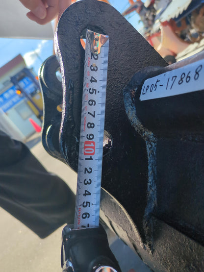 バケット　油圧ショベル　アーム幅：100mm　ピン径：25mm（中古）