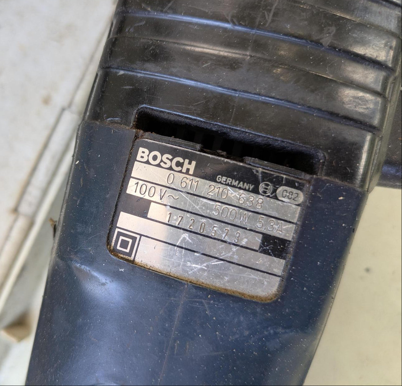 ハンマードリル　ボッシュ　GBH 2/22 E　100V/500W 22mm最大穴あけ【動作確認済】（中古）