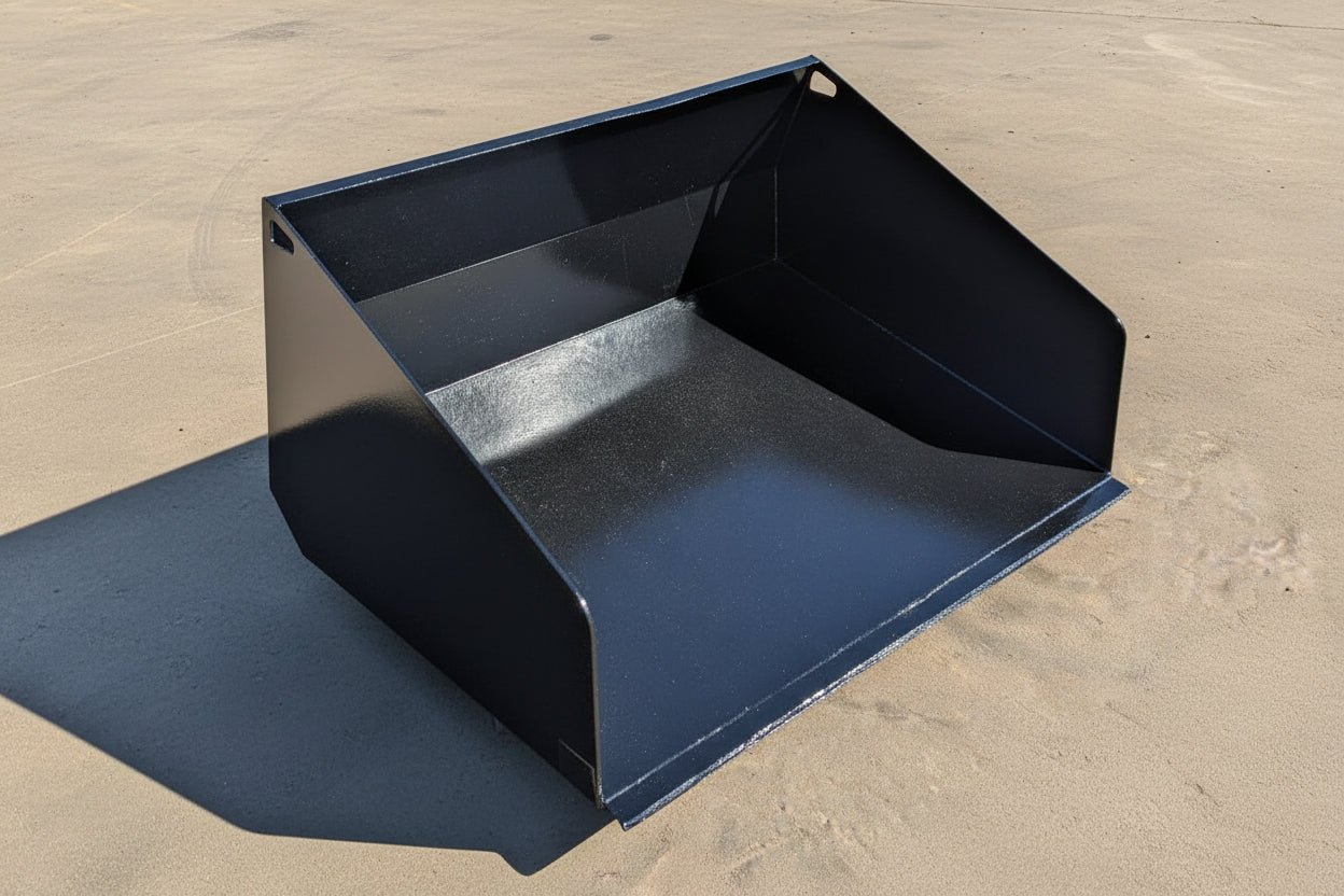 バケット　フォークリフト用　トヨタ　7FBE15で使用　ピン径：20mm　差込口の高さ：55mm　（中古）