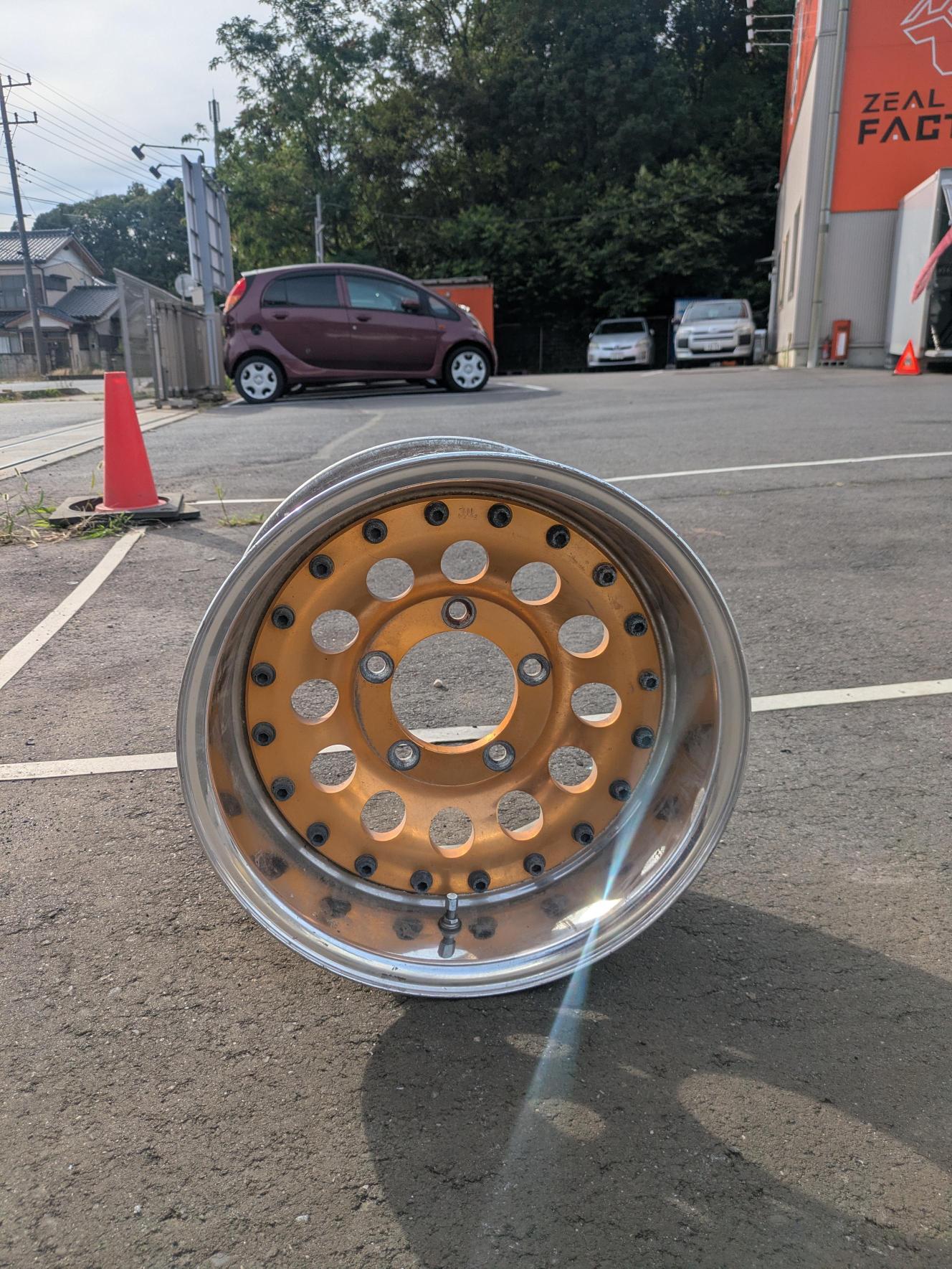 スチール ホイール　【4本セット】　Ⅾ6600SD　【5穴】トラック用（中古）　