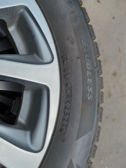 タイヤ　スタッドレスタイヤ（ホイール付き）　4本　BRIDGESTONE  155/65R14 75Q　（中古）
