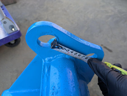 バケット　油圧ショベル　コマツ　アーム幅：90mm　ピン径：31.0mm　PC03-2Fから取り外し　（中古）