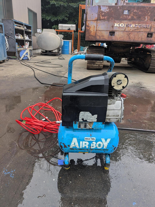 コンプレッサー　重機コンプレッサー　AIRBOY（エアーボーイ） GTAC-1010　【動作確認済み】（中古）