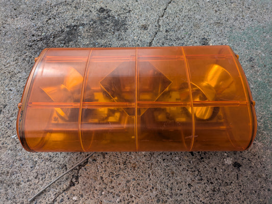 散光式警光灯　パトライト　HZS-24-DN　DC24V　60W（中古）