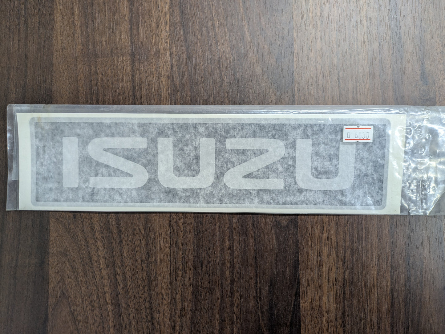 ステッカー　ISUZU (中古）
