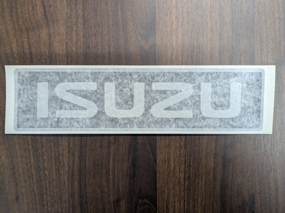 ステッカー　ISUZU (中古）