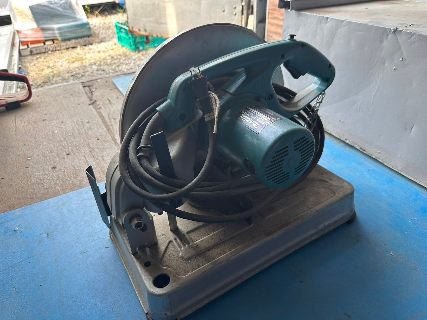 切断機　大村組　マキタ　2414NB　01678656　100V～15A　50-60Hz　（中古）