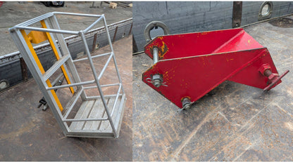 ゴンドラ　クレーン取付金具付き 造園ゴンドラ　日野 レンジャーFD1JKBから取り外し（中古）