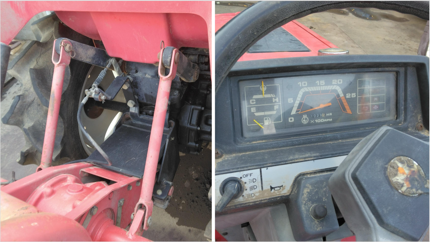 三菱　トラクター　MT16D　Mitsubishi　ロータリー　P1203s【動作確認済】　（中古）