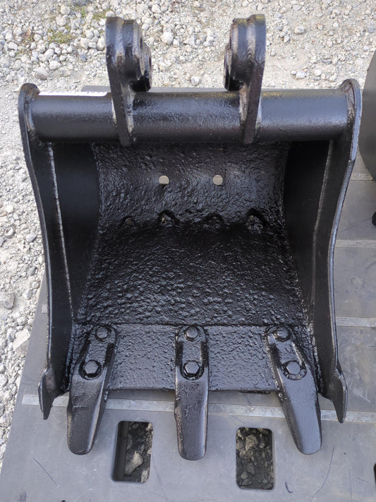 バケット　油圧ショベル　アーム幅：100mm　ピン径：25mm（中古）