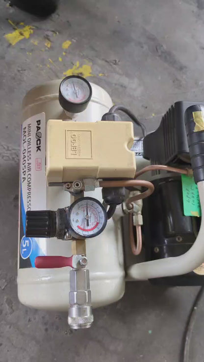 Air Compressor [PAOCK Co., Ltd.] [MOL-0405PA] (Used)