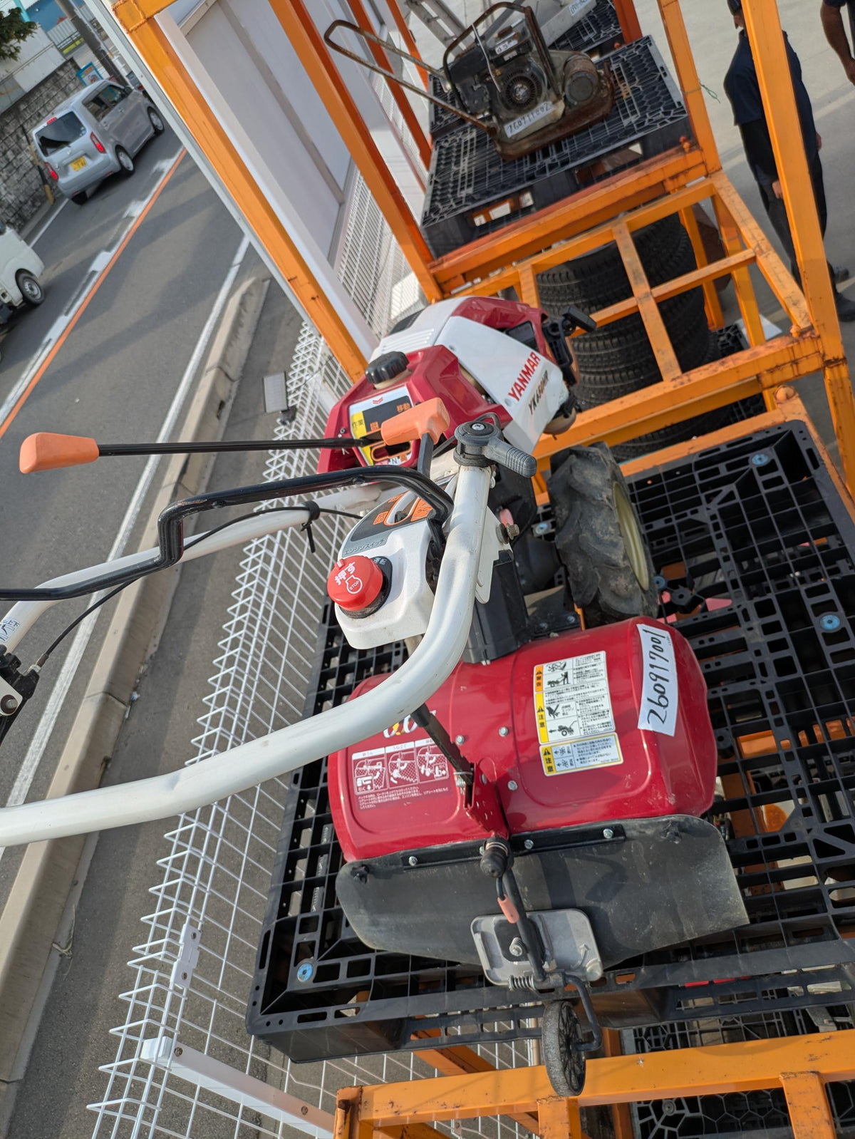 耕うん機　農用トラクター(歩行型) ヤンマー YK650MR　6.3馬力 【動作確認済み】（中古）