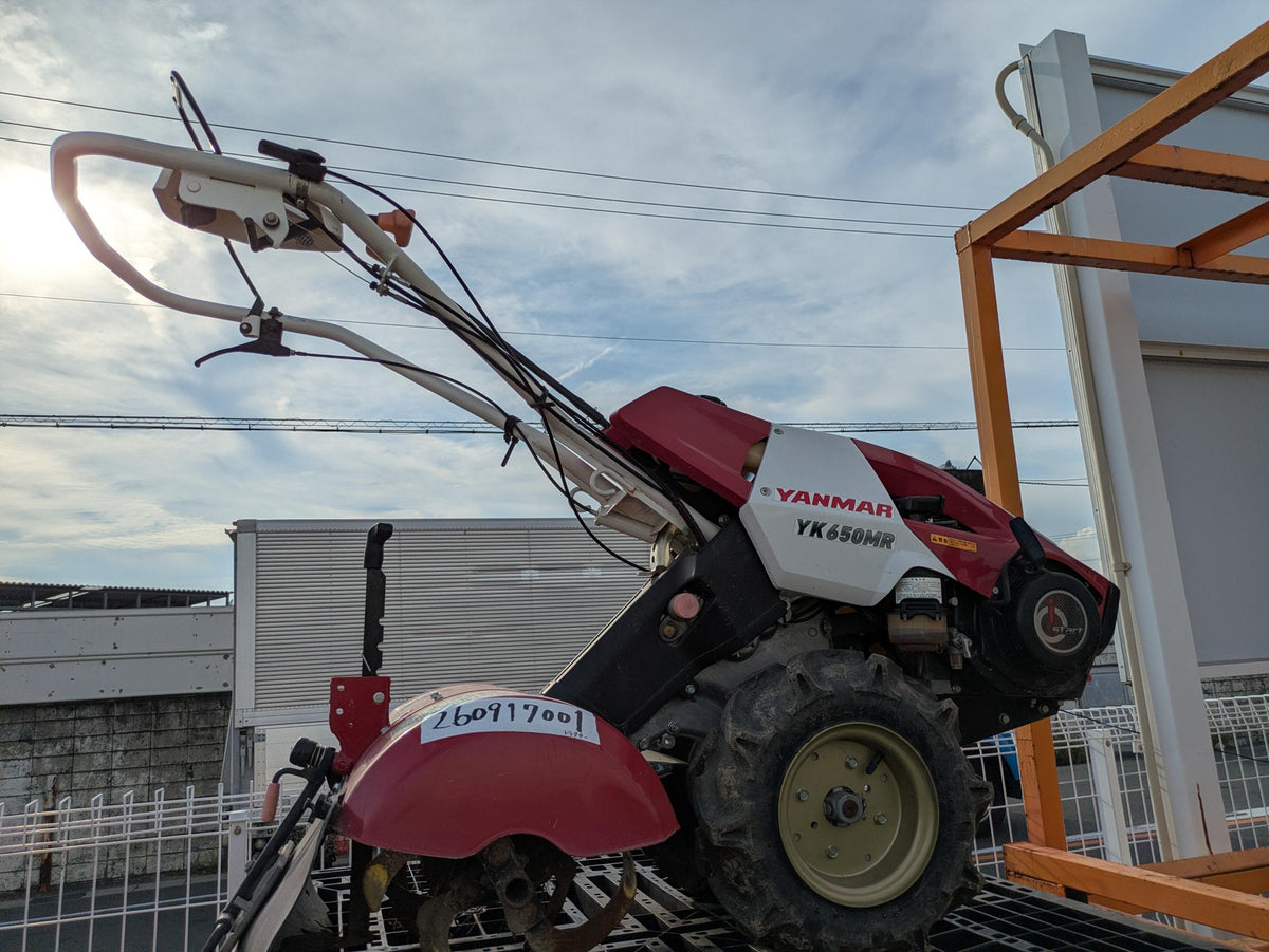 耕うん機　農用トラクター(歩行型) ヤンマー YK650MR　6.3馬力 【動作確認済み】（中古）