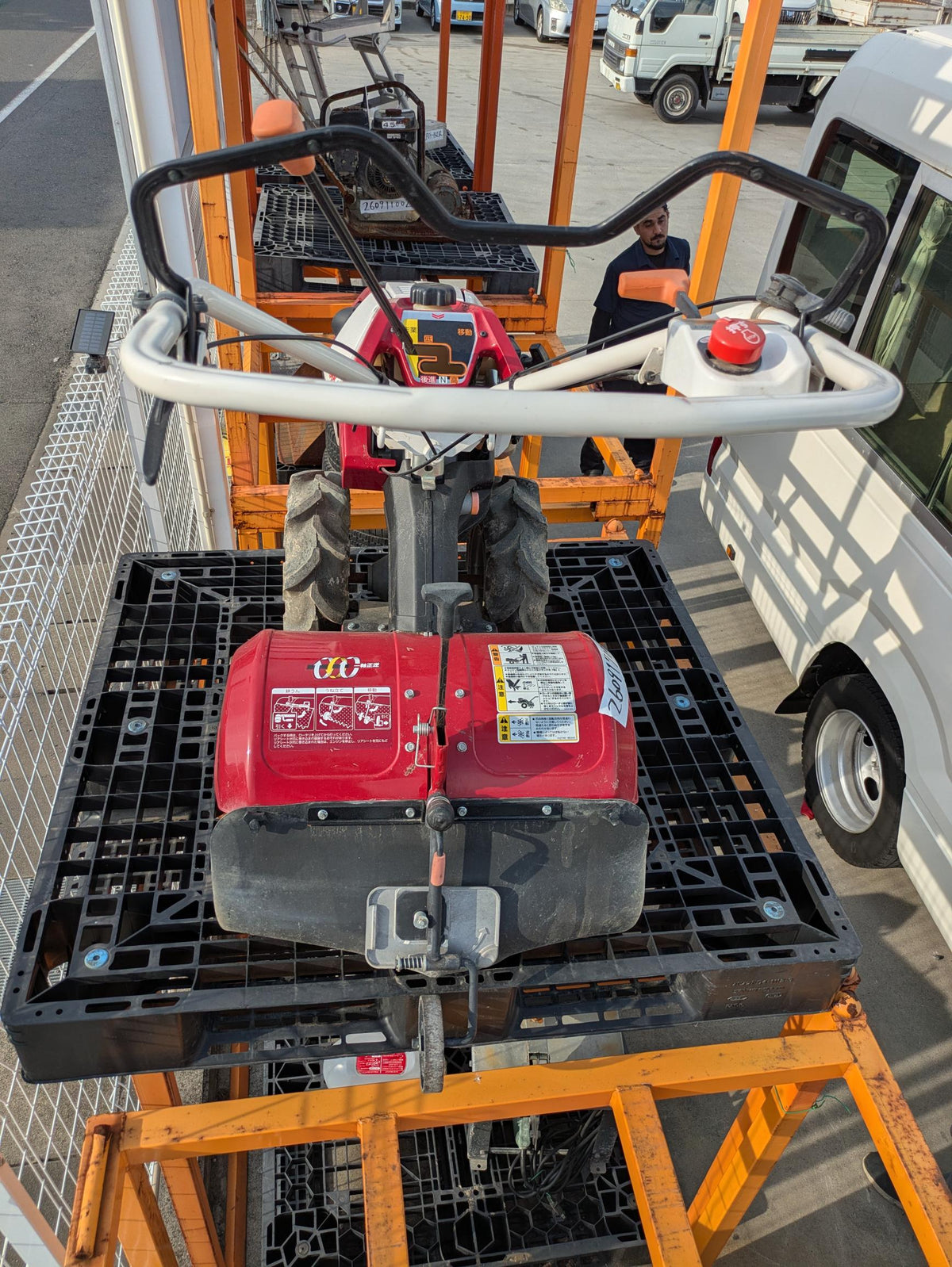 耕うん機　農用トラクター(歩行型) ヤンマー YK650MR　6.3馬力 【動作確認済み】（中古）
