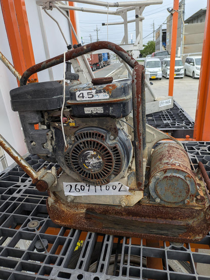 プレートコンパクター  転圧機  MEIWA【明和】KP-60　バイブロ　プレート 不動（中古）